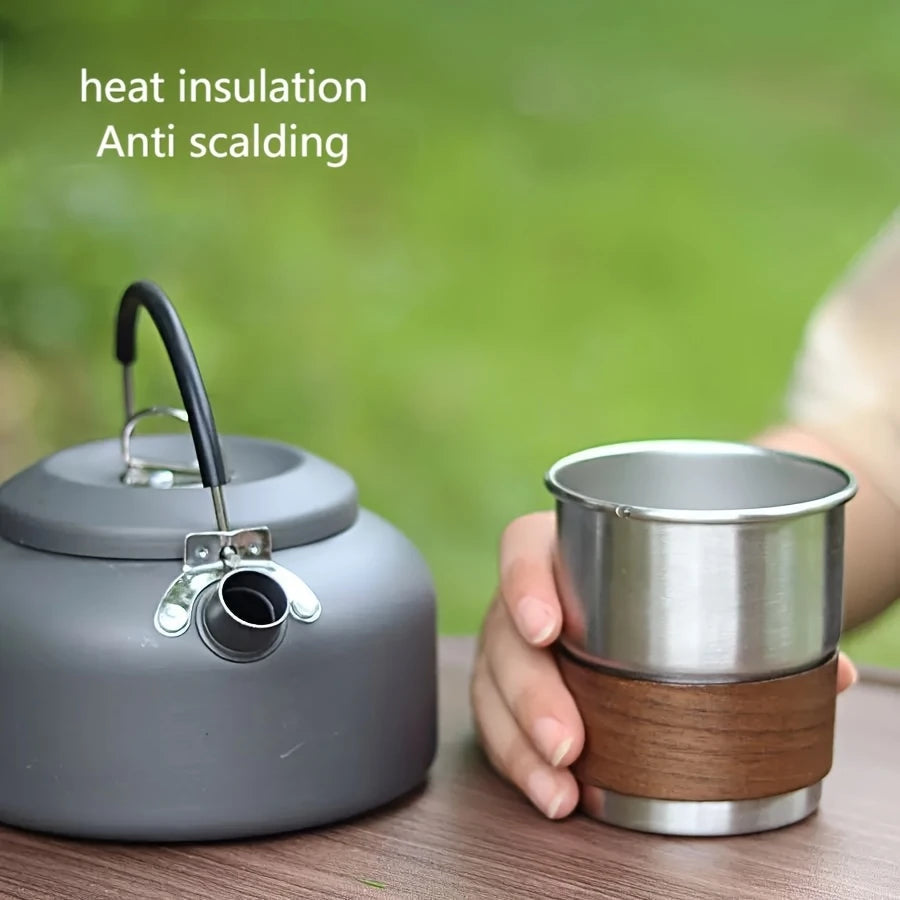 Portable coffee camping cup