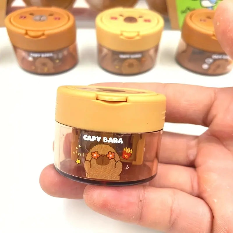 Capybara Pencil Sharpeners Set