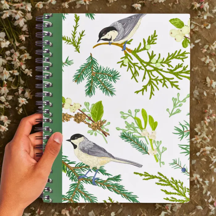 A5 nature notebook lined pages