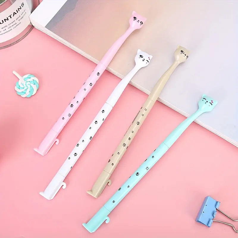 Pastel cat pens