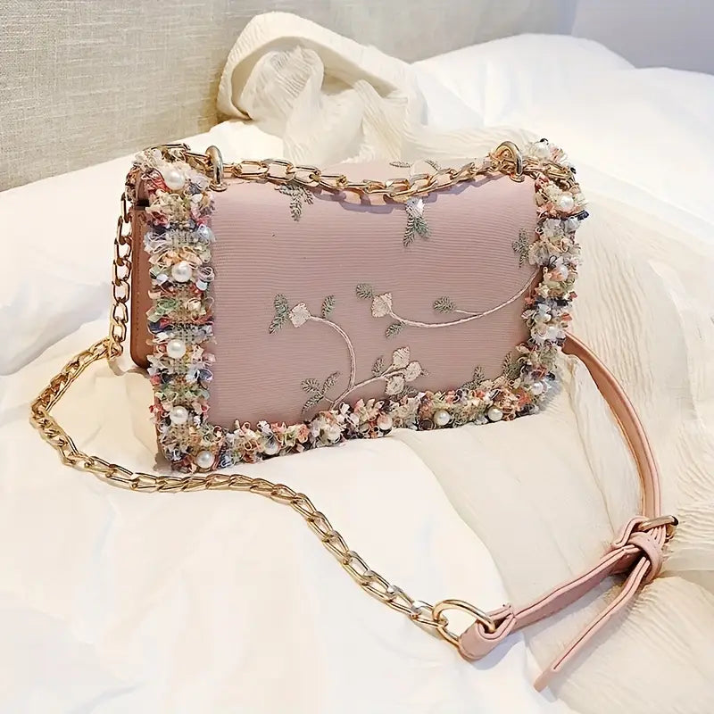 Pink Pearl Designer Bag
