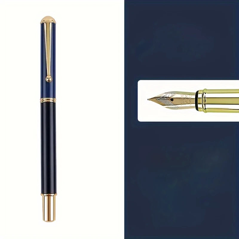 Navy fountain pen