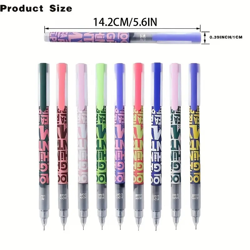 Gel Pen Color Selection