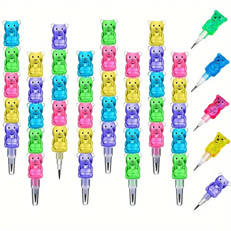 Teddy bear mechanical pencils