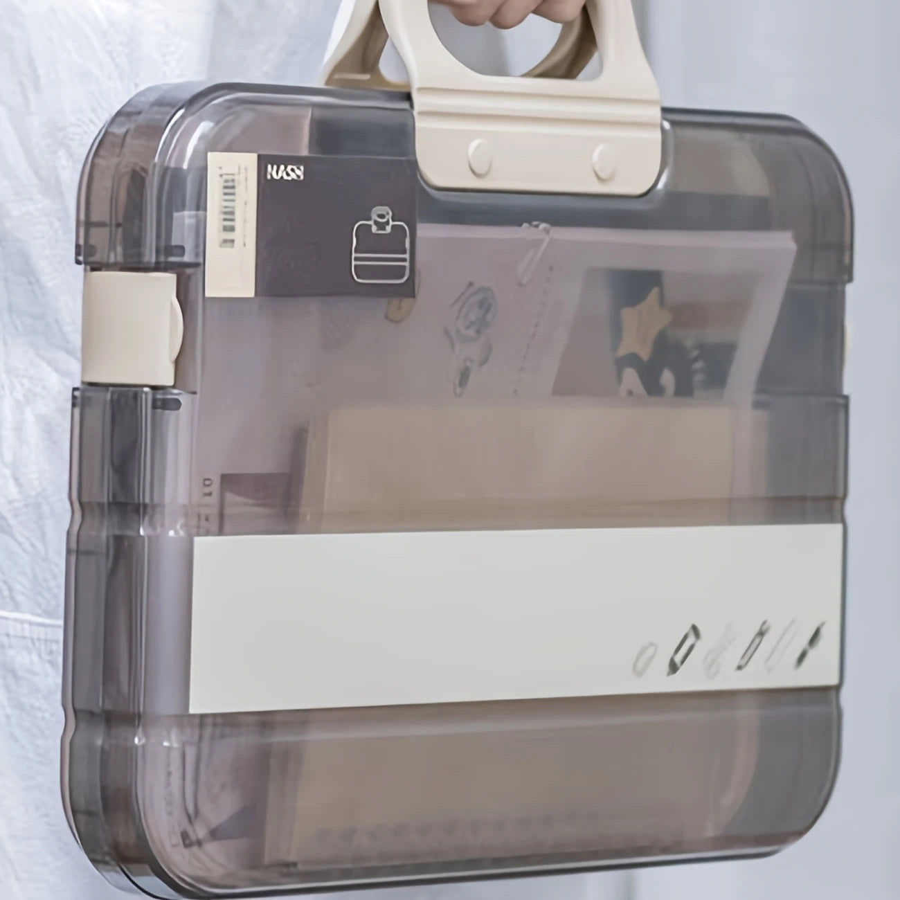 Transparent file organizer
