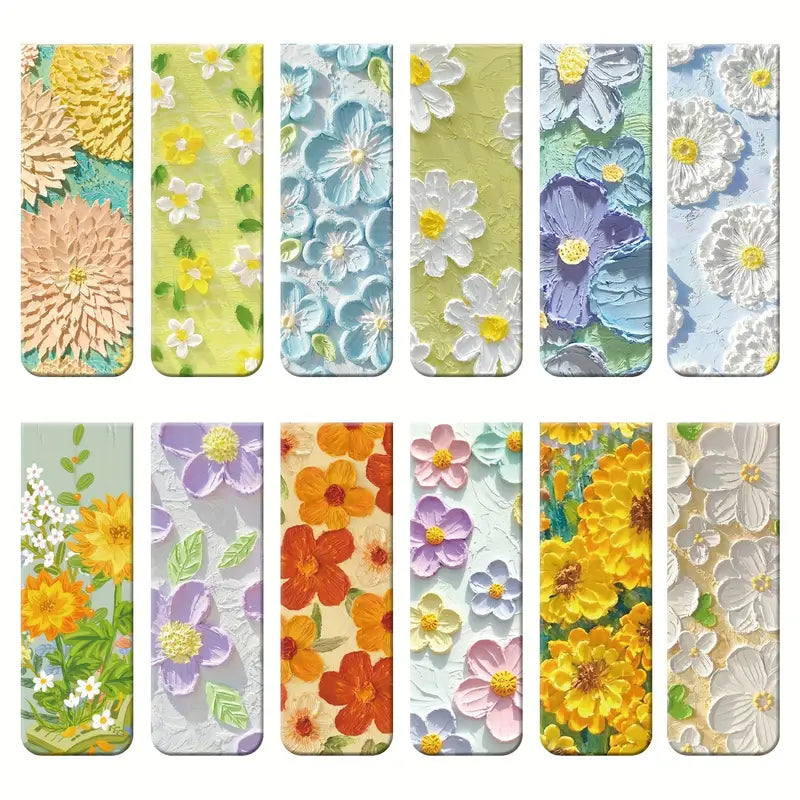 Waterproof magnetic page markers