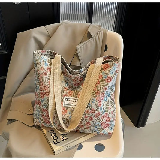 Canvas shoulder bag with zipper Pakistan