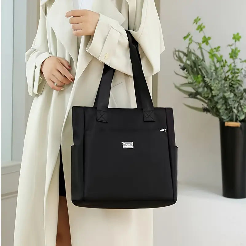 Casual nylon tote bag
