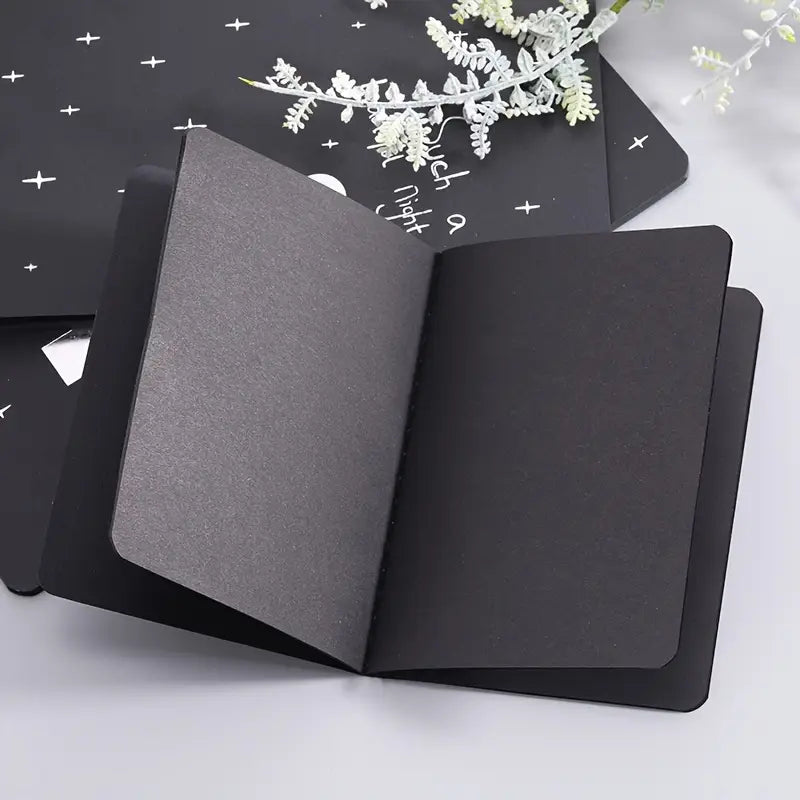 Black Pages Art Notebook