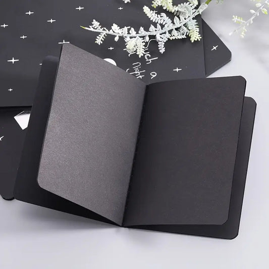 Black Pages Art Notebook