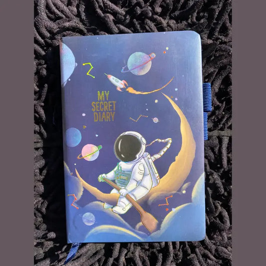 Astronaut secret diary notebook