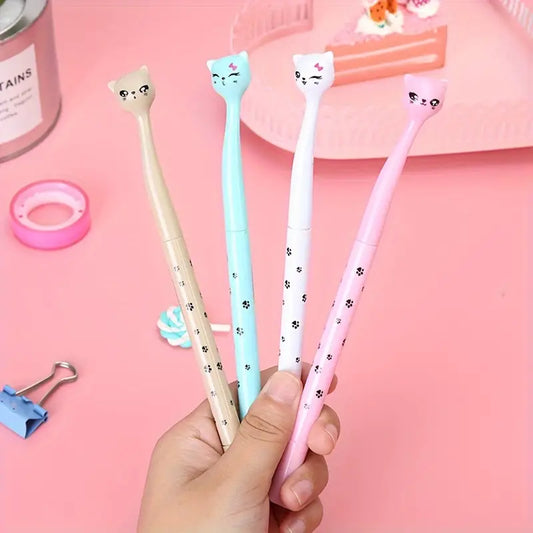 Cute cat gel pens