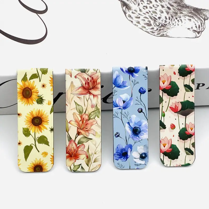 Magnetic bookmarks for students