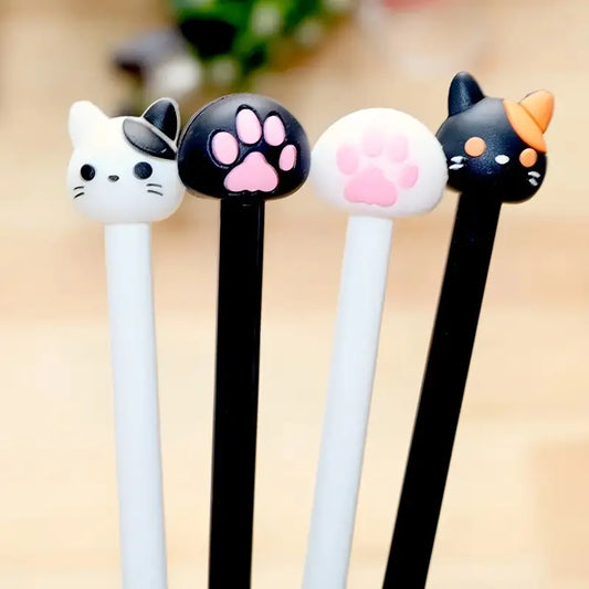 Cat Design Gel Pens pakistan
