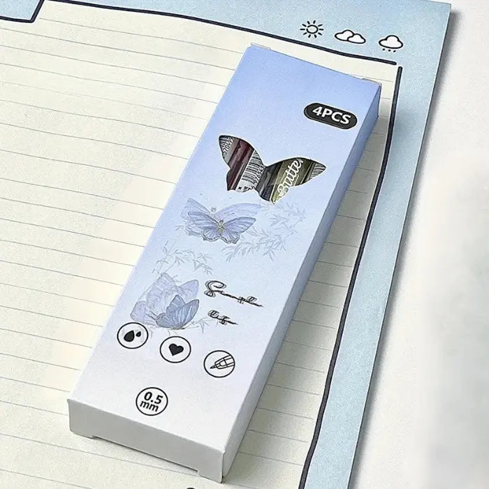 Butterfly Gel Pen Set