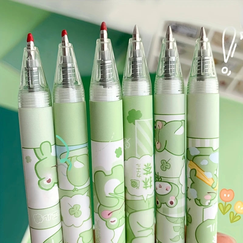 Retractable frog pens