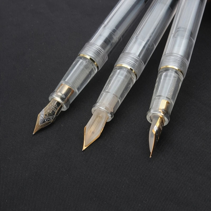 Gold-trimmed writing pens