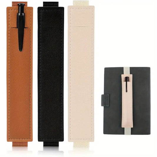 Notebook pen holder