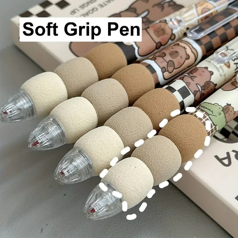 Retractable ballpoint pens grip