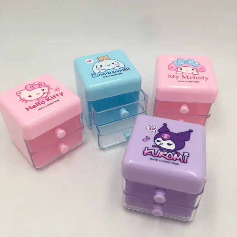 kuromi storage drawers