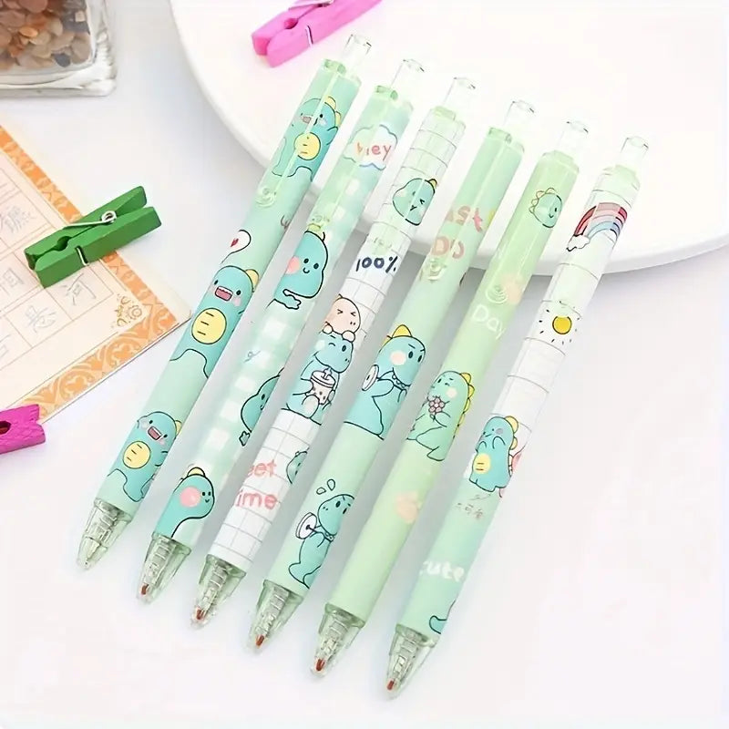 Dinosaur gel pens set