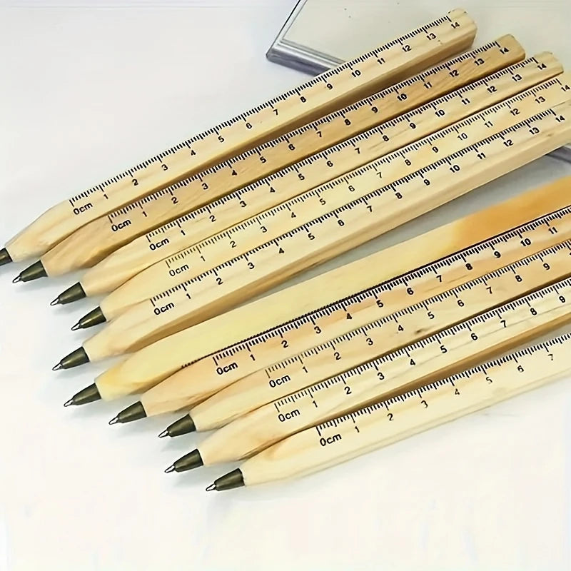 Measuring ballpoint pens