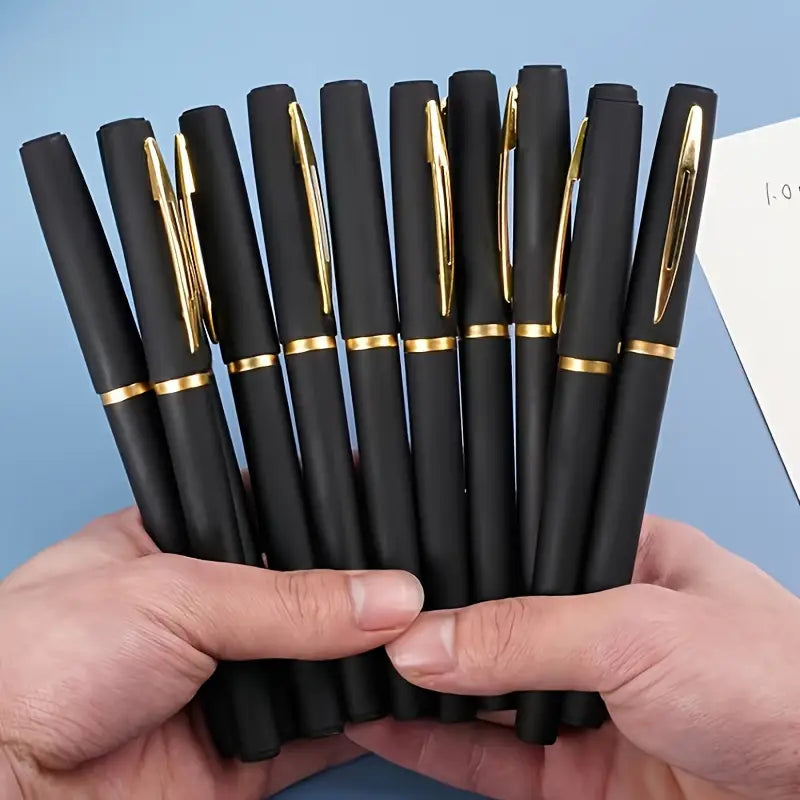 Gold accent executive pens