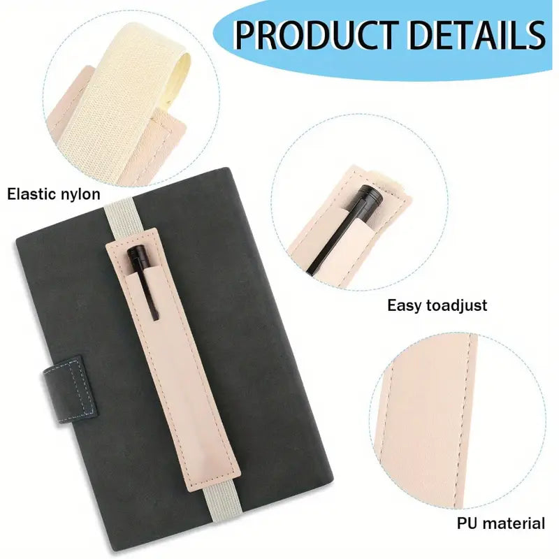 Leather pen sleeve