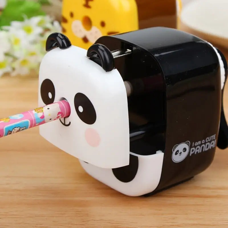 Cute panda sharpener
