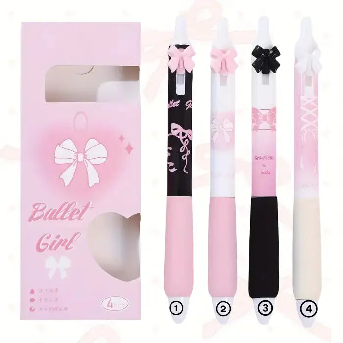 bow gel pens