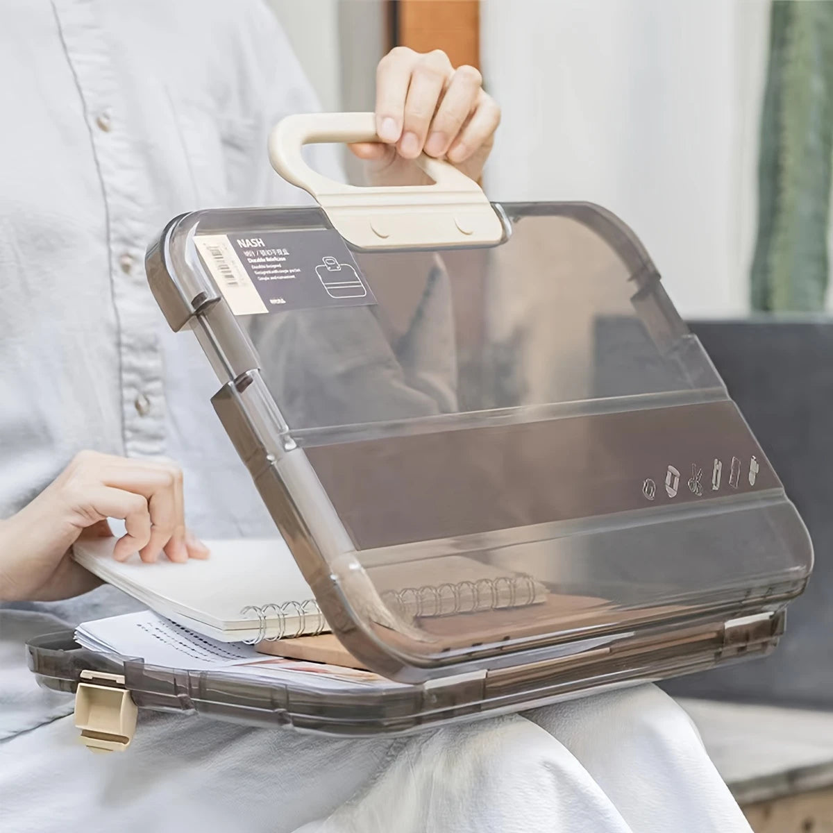 Portable document holder