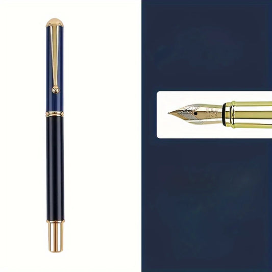 Navy fountain pen