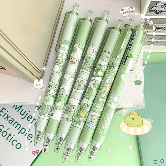 cute-green-frog-pens
