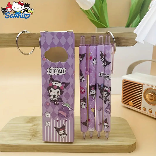 Kuromi gel pens set