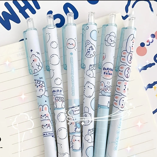 Adorable school and office gel pens with smooth fine-point writing and kawaii design