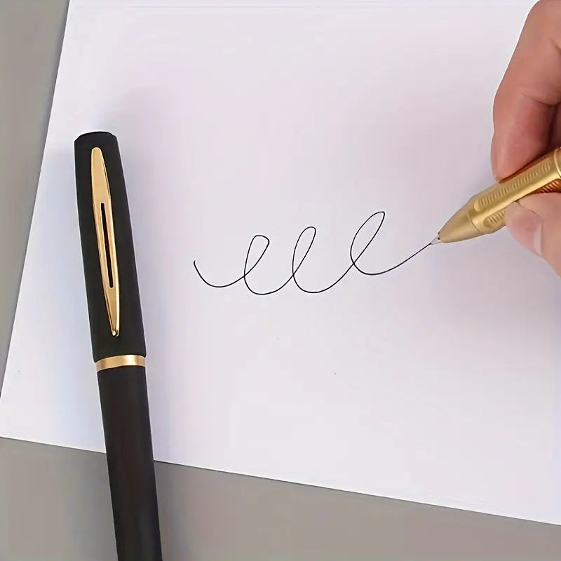 Professional black gel pens