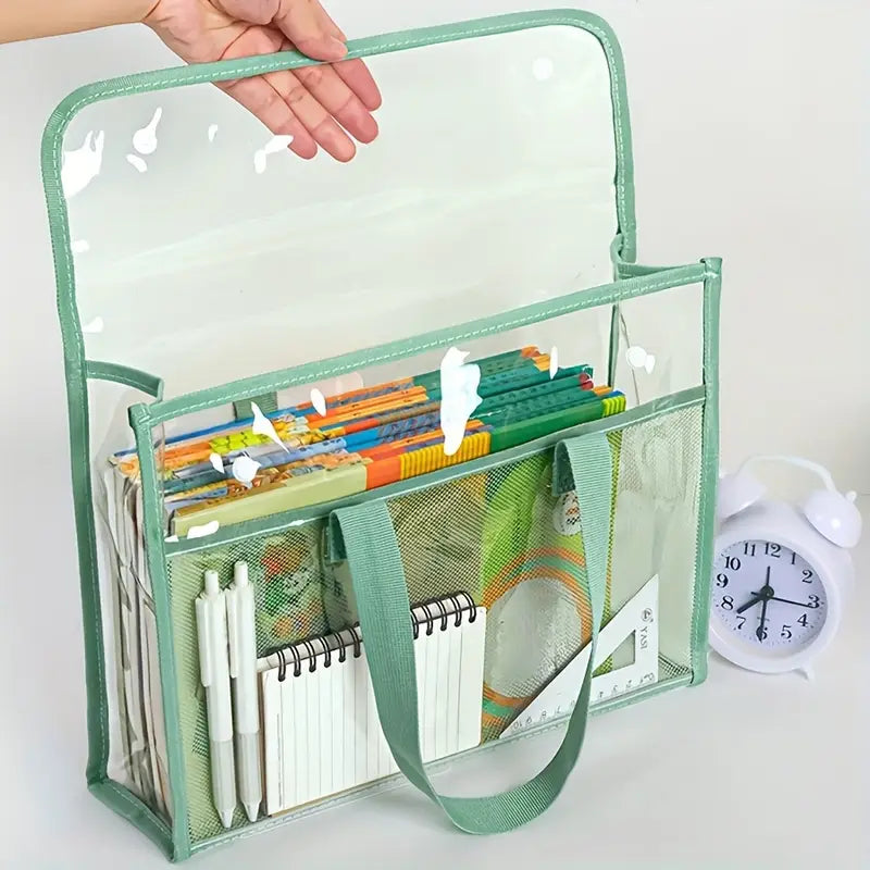 Bag with stationery items
