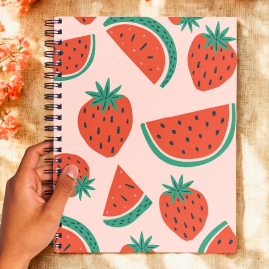 A5 summer notebook lined pages