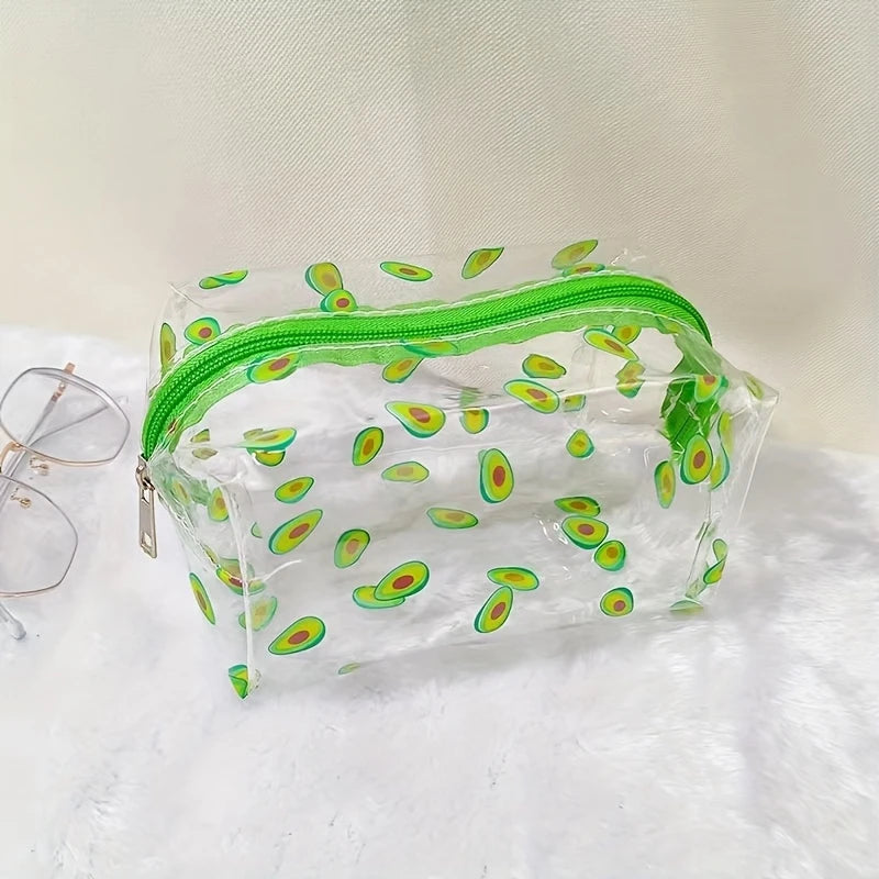 Clear PVC cosmetic bag