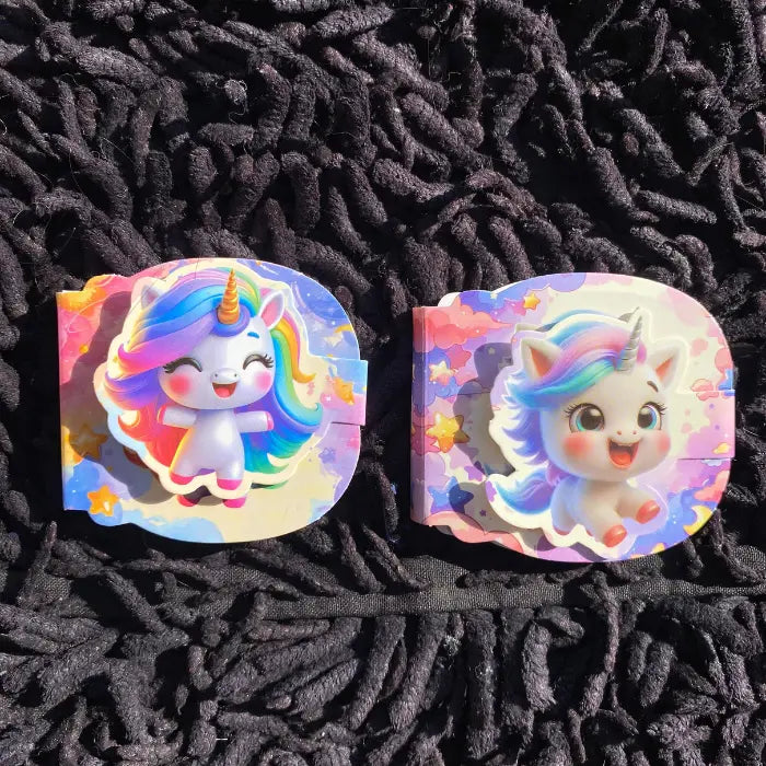 Kawaii unicorn notepads