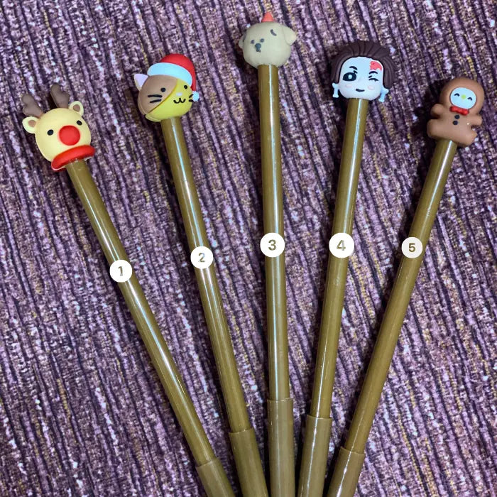 Olive Character Ballpoint Pens